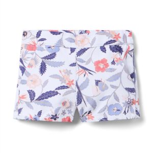 Floral Canvas Short