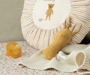 Lullaby Friend Rattles, Bunny - Dusty Yellow
