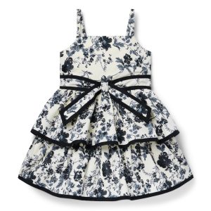 The Noir Floral Dress