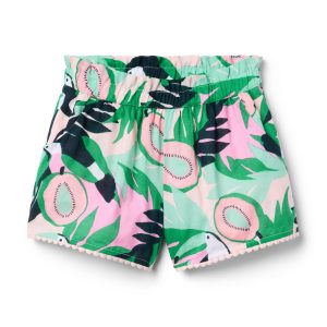 Toucan Ruffle Short