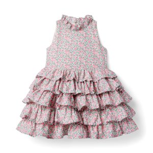 Colleen's Orchard Dress Made With Liberty Fabric