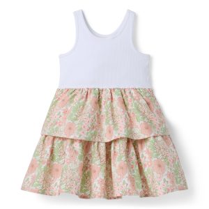 Ditsy Floral Tiered Dress