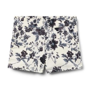 Floral Canvas Short
