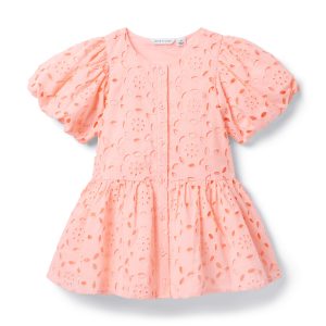 Serena Williams x Janie and Jack Peach Point Matching Dress