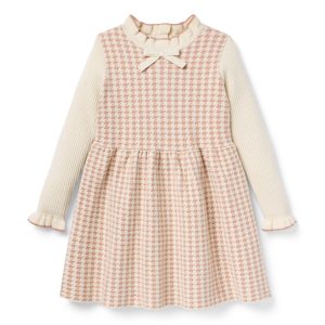 The Houndstooth Sweater Dress