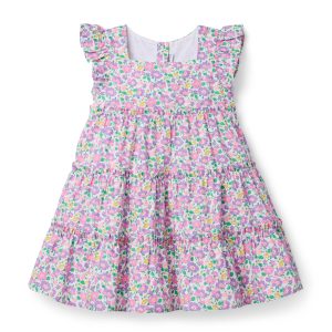 Mrs. Stoneley Dress Made With Liberty Fabric