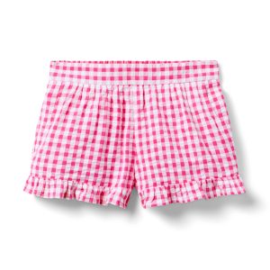 Gingham Ruffle Short