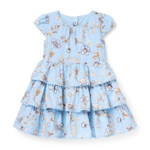 Floral Tiered Ruffle Dress