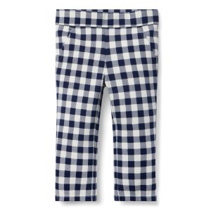 Gingham Ponte Pant