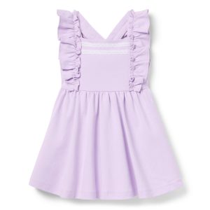 Ruffle Ponte Dress