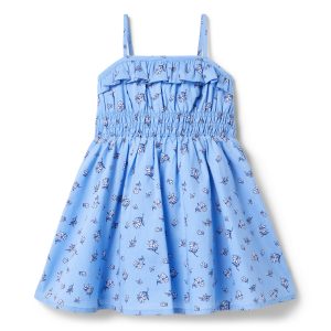 Floral Smocked Dress