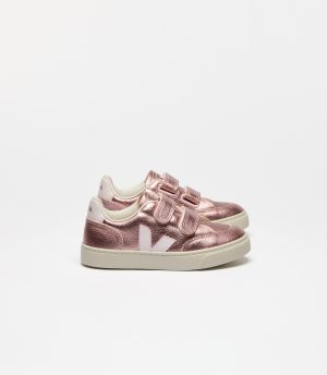 Veja Toddler Metallic V-12 Sneaker