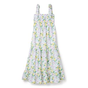 Women's Lemon Floral Dress