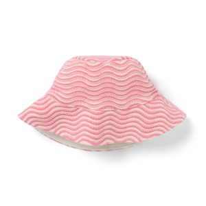 Wavy Striped Bucket Hat