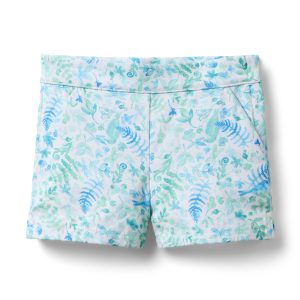 Floral Canvas Short