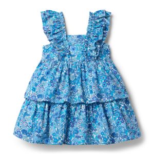 Margaret Annie Dress Made With Liberty Fabric