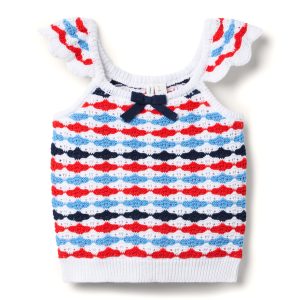 The Americana Crochet Top