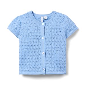 Pointelle Sweater Top