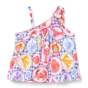 Ocean Icon Bow Shoulder Top