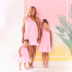Serena Williams x Janie and Jack Women’s Love Pink Matching Dress