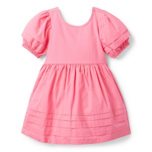 The Pintuck Puff Sleeve Dress