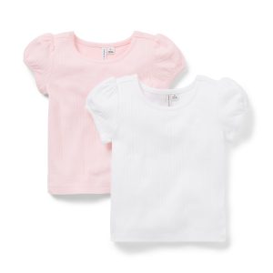 Pointelle Tee 2-Pack