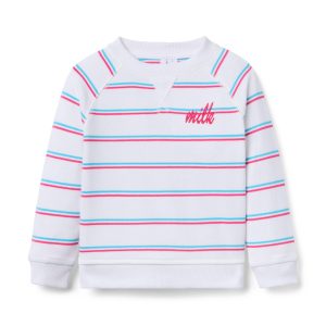 Milk Bar x Janie and Jack Striped Sweatshirt