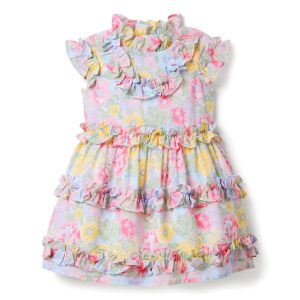 The All Abloom Chiffon Dress