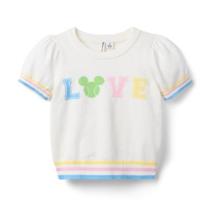 Disney Mickey Mouse Love Sweater Top