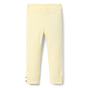 Button Cuff Ponte Pant