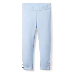 Button Cuff Ponte Pant