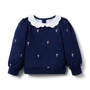 PEANUTS™ Snoopy Santa Collar Sweatshirt