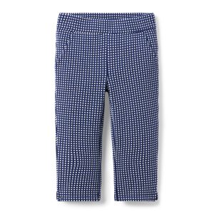 Gingham Jacquard Pant