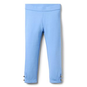 Button Cuff Ponte Pant