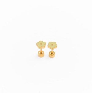Petite Flower Stud Earrings