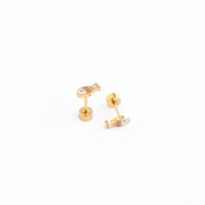Fish Stud Earrings