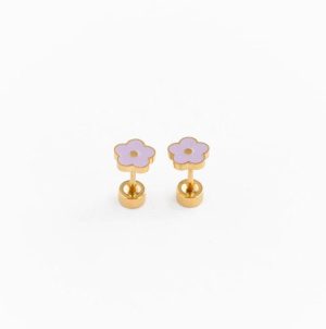 Petite Flower Stud Earrings