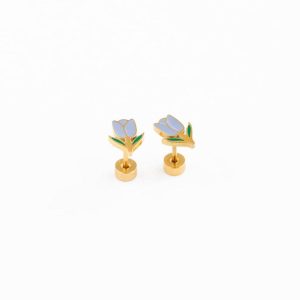 Tulip Stud Earrings