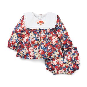 The Fall Floral Matching Baby Set