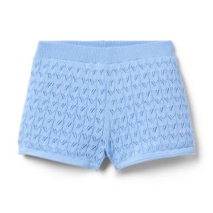 Pointelle Sweater Short