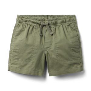 Twill Patch Pocket Pull-On Short