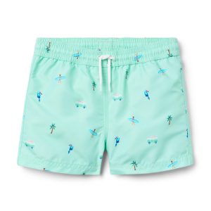 Recycled Surfer Swim Trunk