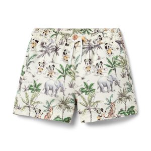 Disney Mickey Mouse Recycled Safari Swim Trunk