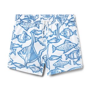 Recycled Fish Swim Trunk
