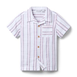 Striped Jacquard Shirt