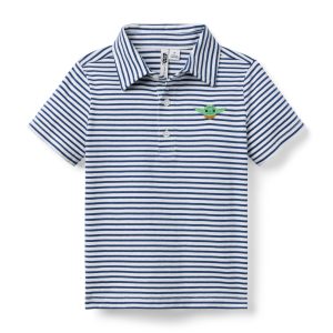 STAR WARS Striped Yoda Polo
