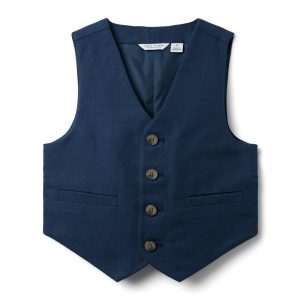 Linen-Cotton Vest