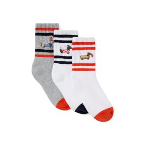 Americana Dog Sock 3-Pack