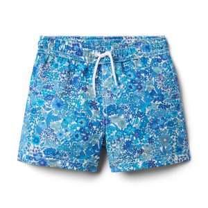 Margaret Annie Recycled Swim Trunk Made With Liberty Fabric