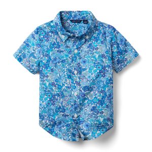 Margaret Annie Shirt Made With Liberty Fabric